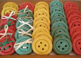 طريقة عمل بسكويت الازرار