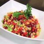 طريقة عمل سلطة فاصوليا حمراء وبطاطس