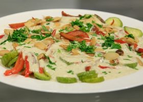 طريقة عمل سلطة الكوسا المقلية والزبادي