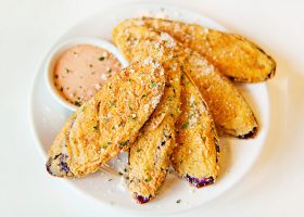 طريقة عمل الباذنجان بانيه