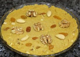 طريقة عمل حلى السميد التركية