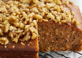 طريقة عمل كيك الجوز