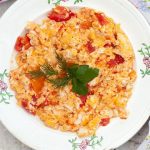 طريقة عمل بيض وطماطم