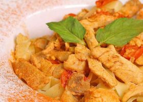 طريقة عمل المكرونة بالشاورما