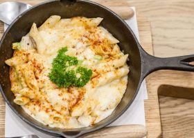 طريقة عمل باستا بالكريمة البيضاء