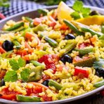 طريقة عمل أرز بالخضار