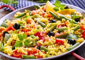 طريقة عمل أرز بالخضار