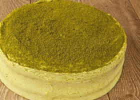 طريقة عمل بيستاشيو كيك