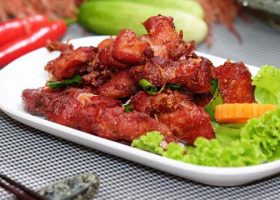 طريقة عمل الكبدة بانيه بالصوص