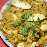 طريقة عمل برياني دجاج بالبيض