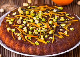 طريقة عمل كيكة الفستق بالبسكويت