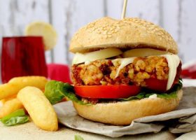 طريقة عمل البرجر النباتي