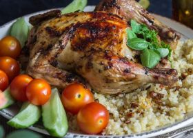 طريقة عمل دجاج محشي بالبرغل