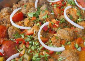 طريقة عمل صينية بطاطس باللحم