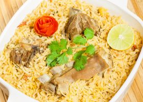 طريقة عمل برياني لحم الجمل