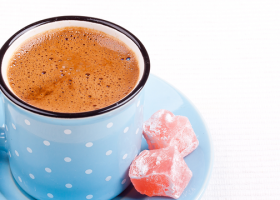 طريقة عمل القهوة التركية بالحليب