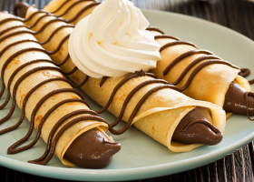 طريقة عمل كريب بالنوتيلا