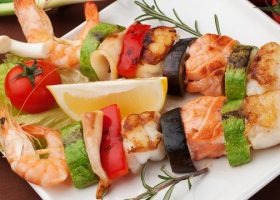 طريقة عمل كباب السمك