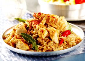 طريقة عمل بيلاف بالدجاج