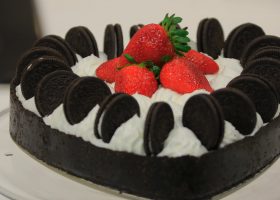 طريقة عمل تارت بسكويت الاوريو