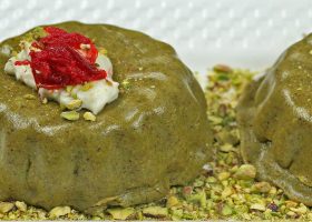 طريقة عمل مفروكة الفستق