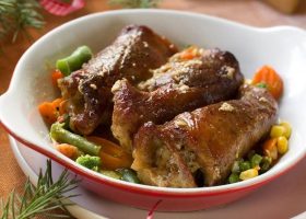 طريقة عمل شرائح اللحم المحشية