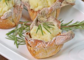 طريقة عمل اكواب البطاطس