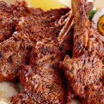 طريقة عمل الريش المشوية