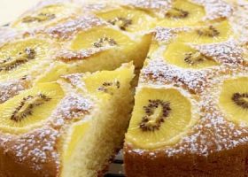 طريقة عمل كيك الكيوي