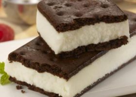 طريقة عمل ايس كريم ساندوتش