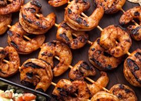 طريقة عمل الجمبري المشوي