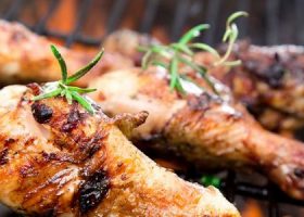 طريقة عمل دجاج على الفحم