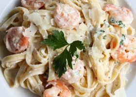 طريقة عمل الفيتوتشيني بالجمبري