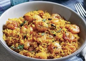 طريقة عمل المجبوس بالروبيان