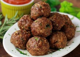 طريقة عمل كرات الكفتة المقلية