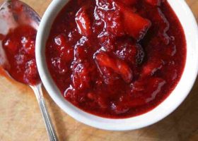 طريقة عمل مربى الفراولة للرجيم