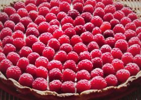 طريقة عمل تارت الشكولاتة والتوت