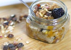 طريقة عمل عصيدة الشوفان مع الزبيب