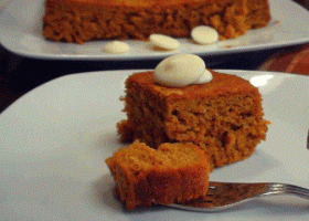 طريقة عمل كيكة القرع الصحية