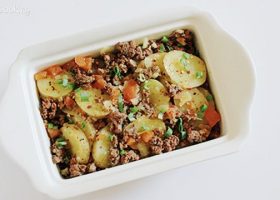 طريقة عمل مسقعة البطاطس