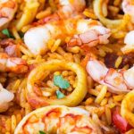 طريقة عمل بايللا بالجمبري والكاليماري