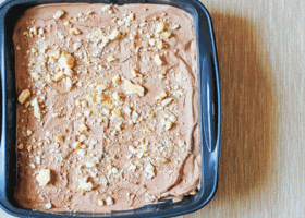 طريقة عمل حلى الشكولاتة والبسكويت