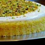 طريقة عمل كيك السميد بالقشطة