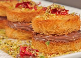 طريقة عمل كنافة بالشكولاتة