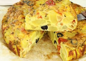 طريقة عمل تورتيا البطاطس والجبن