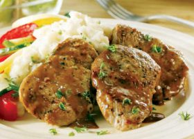 طريقة عمل لحم بصوص الخردل والبقدونس