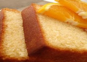 طريقة عمل الكيكة السفنجية بالبرتقال