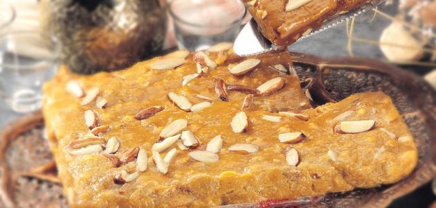 طريقة عمل الهريسة بالبرتقال والقرفة