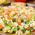 طريقة عمل سلطة البرغل والخضار