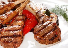 طريقة عمل ريش غنم مشوية